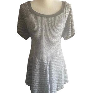 NWT-JMODE-GRAY TOP 2X